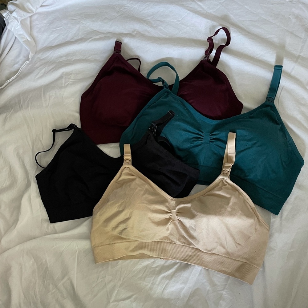 Nursing bras and tanks